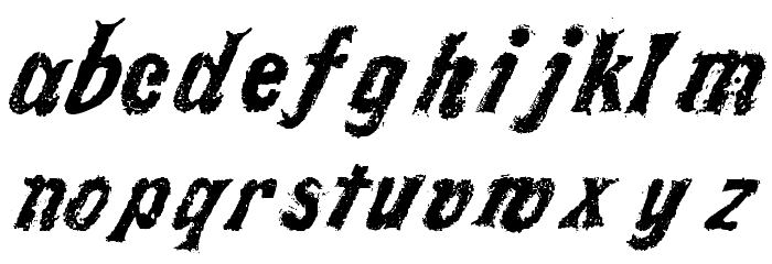 LLFaktotum Font LOWERCASE