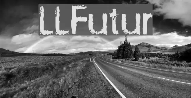 LLFutur Font examples