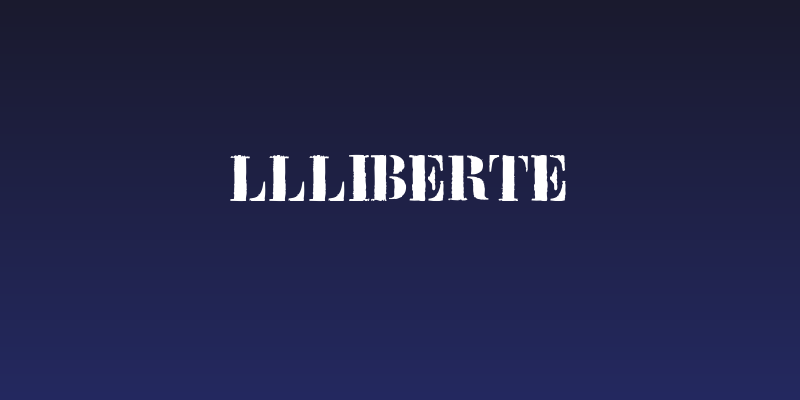 LLLiberte Social Header