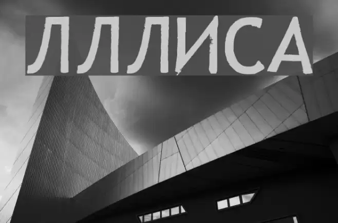 LLLisa Font examples