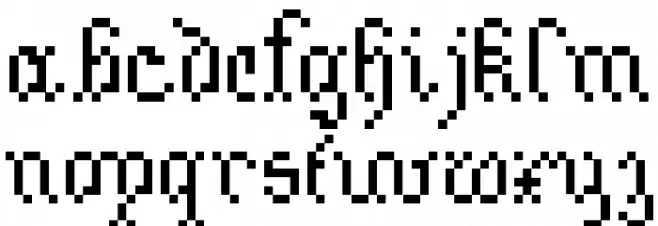 LLMystic خط أحرف صغيرة