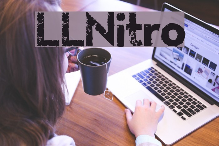 LLNitro Font examples