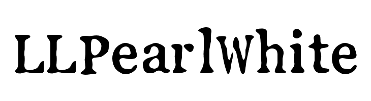 LLPearlWhite Font