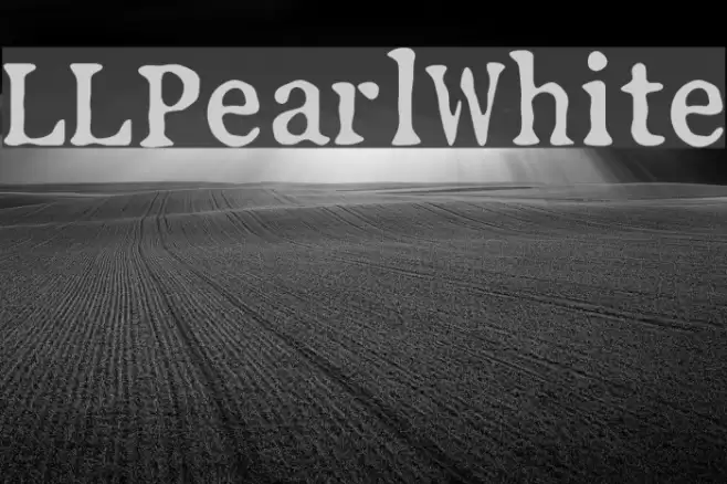 LLPearlWhite Caratteri examples