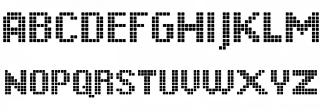 LLPikseli Schriftart Groß
