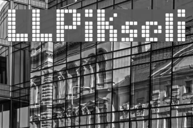 LLPikseli フォント examples