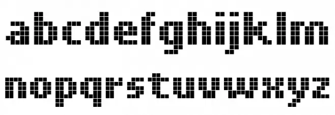 LLPixel Caratteri MINUSCOLO