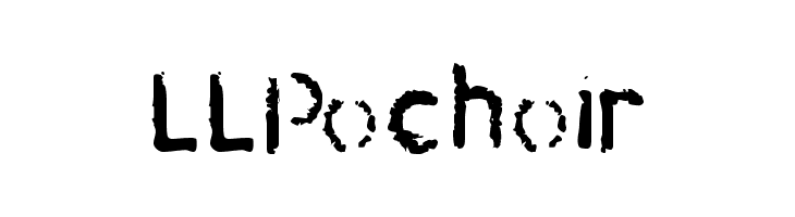 LLPochoir  baixar fontes gratis