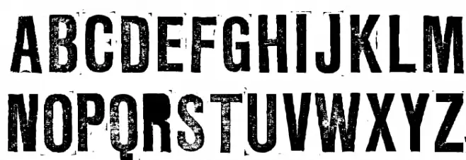 LLRubberGrotesque Schriftart Groß