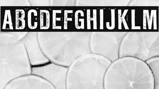 LLRubberGrotesqueOTF Font examples