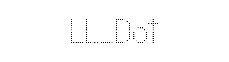 LL_Dot Font