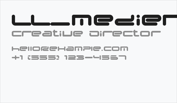 LL_Medien Business Card