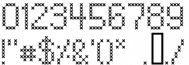 LL_XMas Font OTHER CHARS