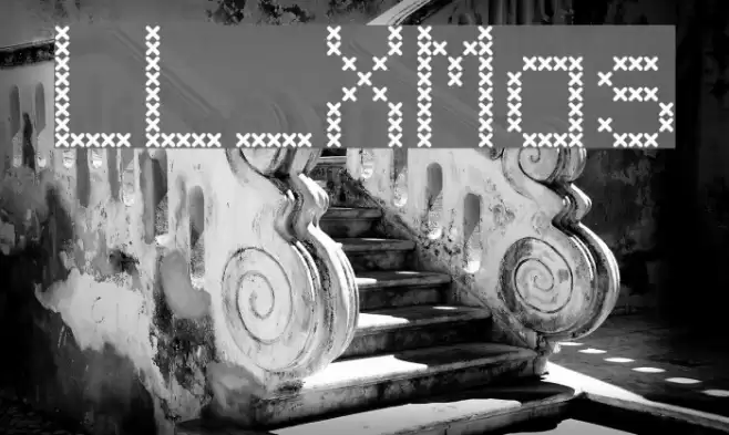 LL_XMas Font examples