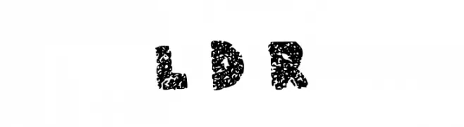 Lleno Destrozado Regular  Frei Schriftart Herunterladen