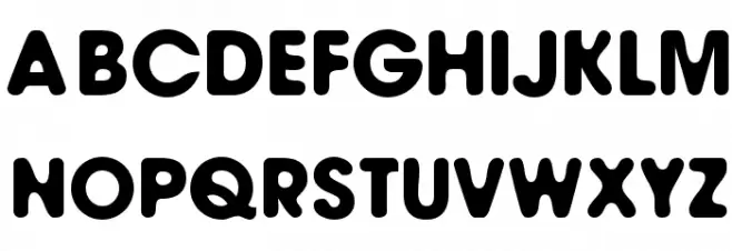 Llewie Schriftart Groß