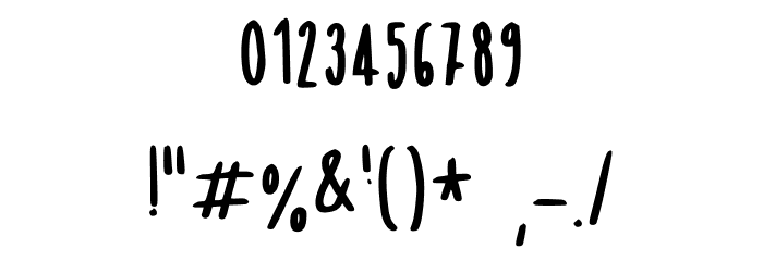 Llgant Regular Font OTHER CHARS