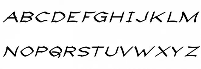 Llynfyrch Fwyrrdynn SemiBold Fonte MAIÚSCULAS