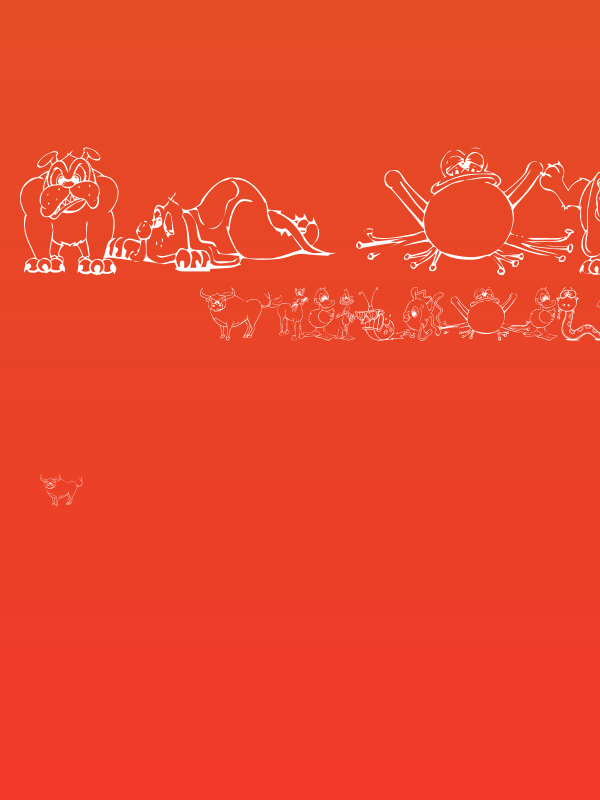 LM Animal Toons Poster