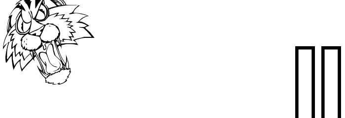 LM Animal Toons Font LOWERCASE