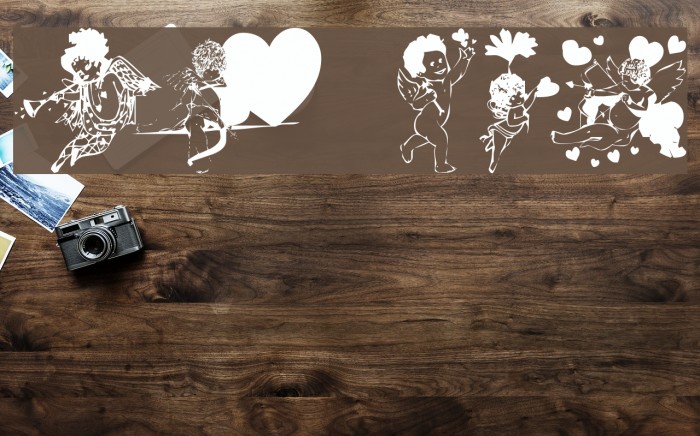 LM Cupids Font examples