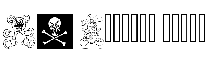 LM Holiday Toons Font