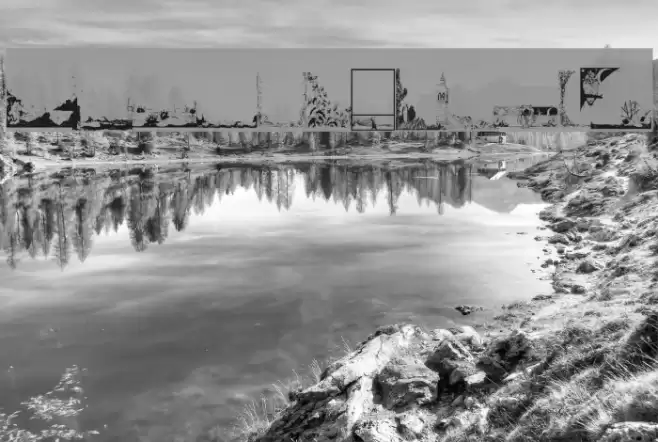 LM Nature Borders Font examples