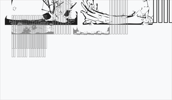 LM Nature Borders Business Card