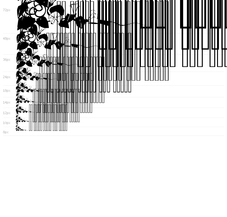 LM Nature Borders Waterfall
