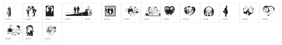 LM Romantix Character Map