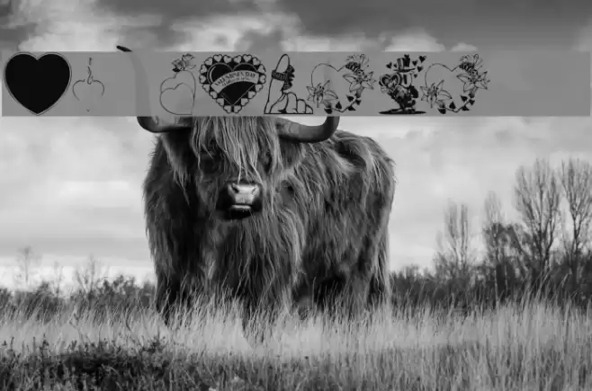 LM Valentines  1 Font examples