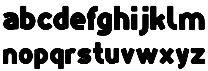 LMAO Bold Font LOWERCASE