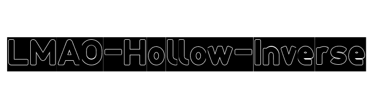 LMAO-Hollow-Inverse  免费字体下载
