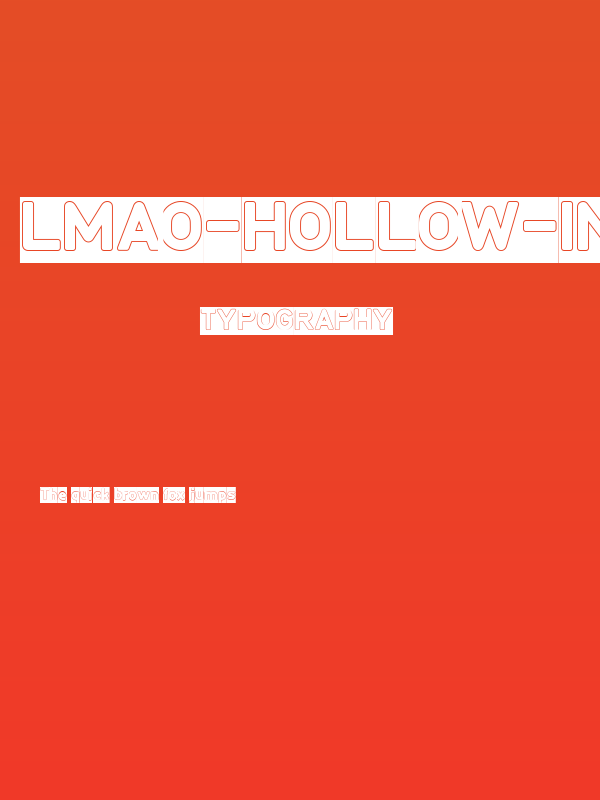 LMAO-Hollow-Inverse Poster