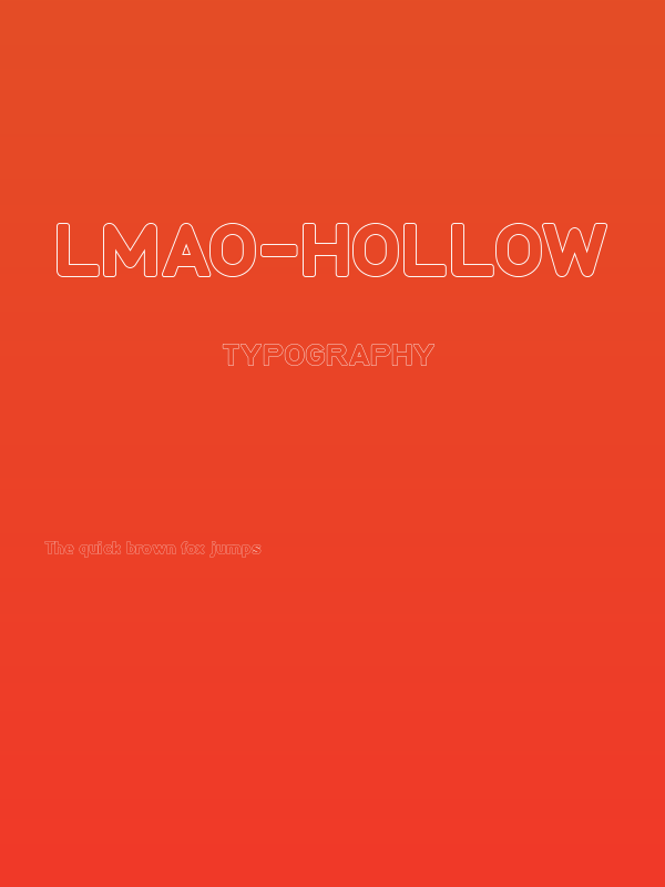 LMAO-Hollow Poster