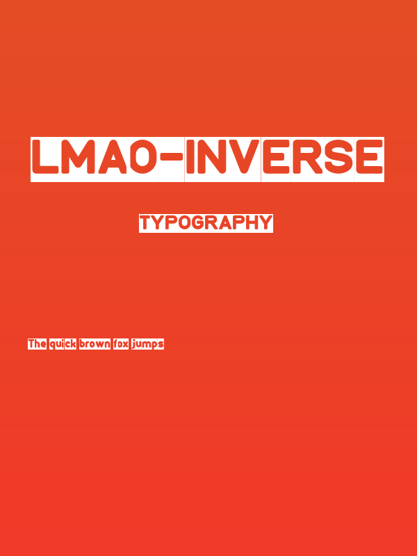 LMAO-Inverse Poster