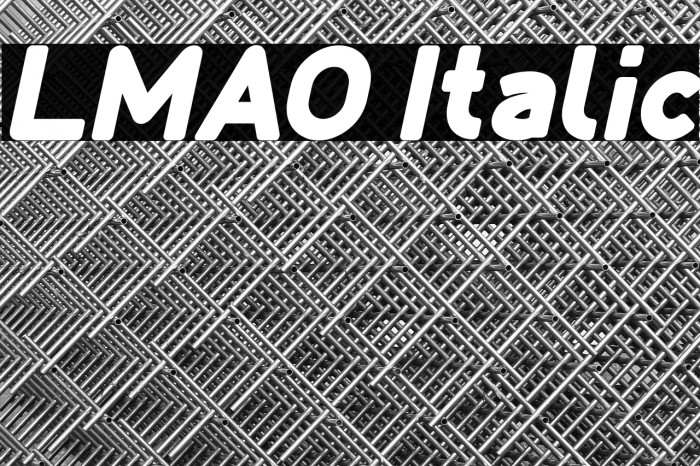 LMAO Italic Example 1