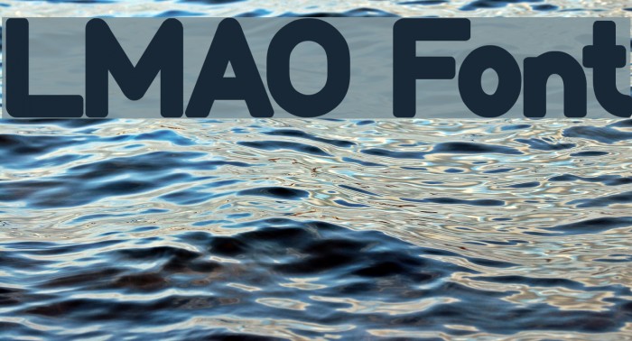 LMAO Font examples