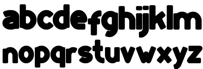 LMAO Font LOWERCASE