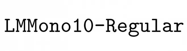 LMMono10-Regular  baixar fontes gratis