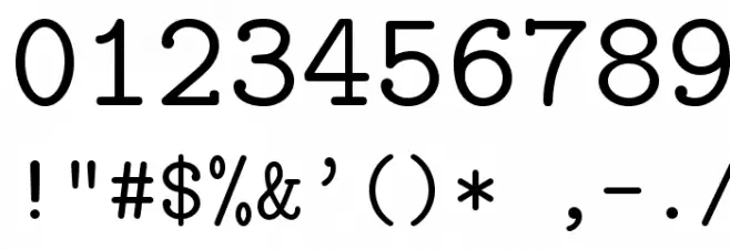 LMMonoCaps10-Regular Font OTHER CHARS