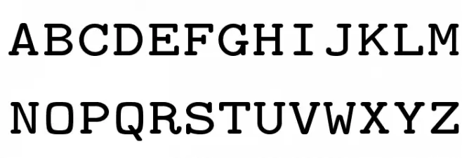 LMMonoCaps10-Regular Schriftart Kleinbuchstaben