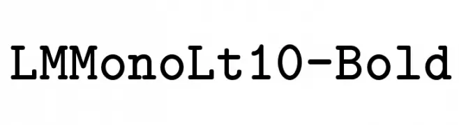 LMMonoLt10-Bold  baixar fontes gratis