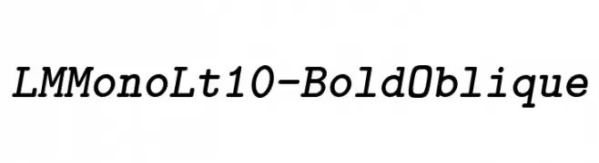 LMMonoLt10-BoldOblique  baixar fontes gratis