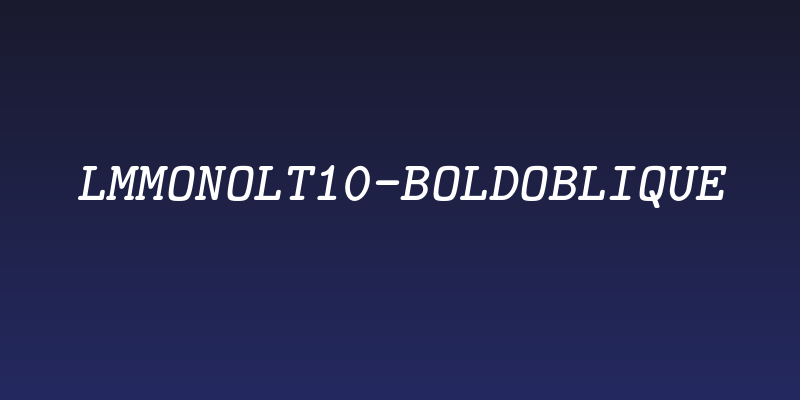 LMMonoLt10-BoldOblique Social Header