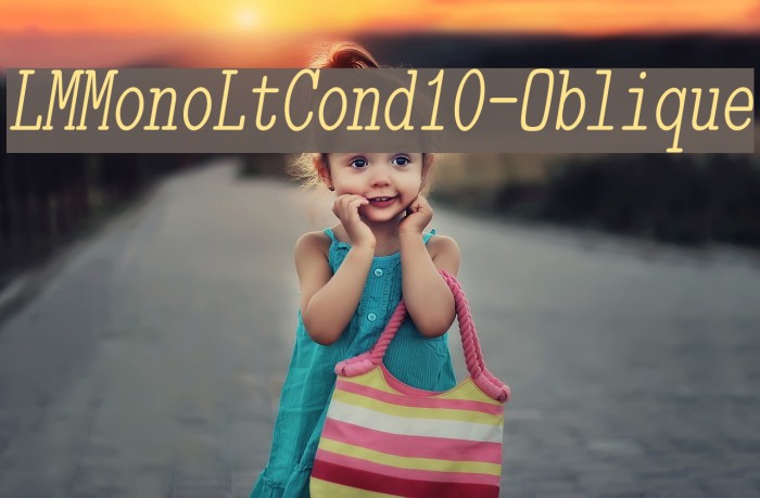 LMMonoLtCond10-Oblique Example 2