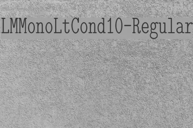 LMMonoLtCond10-Regular Example 2