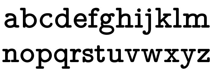LMMonoPropLt10-Bold Font LOWERCASE