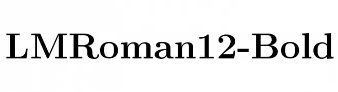 LMRoman12-Bold  baixar fontes gratis