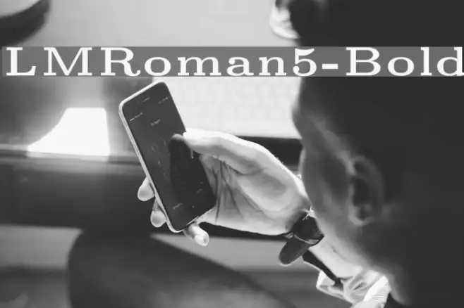 LMRoman5-Bold Example 3